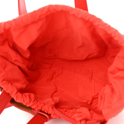 Bottega Veneta French Calfskin Small Shell Bag Chili Tomato 6 of 13