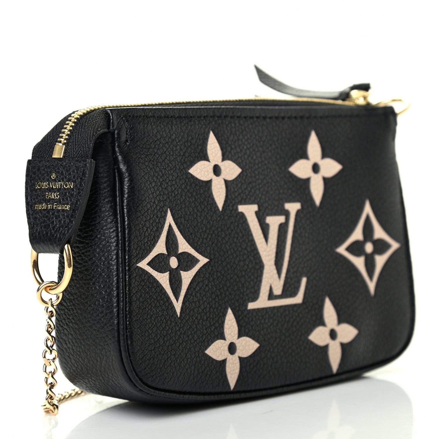 Louis Vuitton Empreinte Monogram Giant Mini Pochette Accessories Black 2 of 4