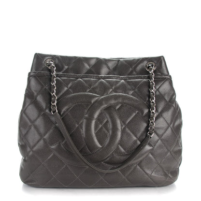 Chanel Soft Caviar Timeless Large Shopping Tote Grey 1 of 7