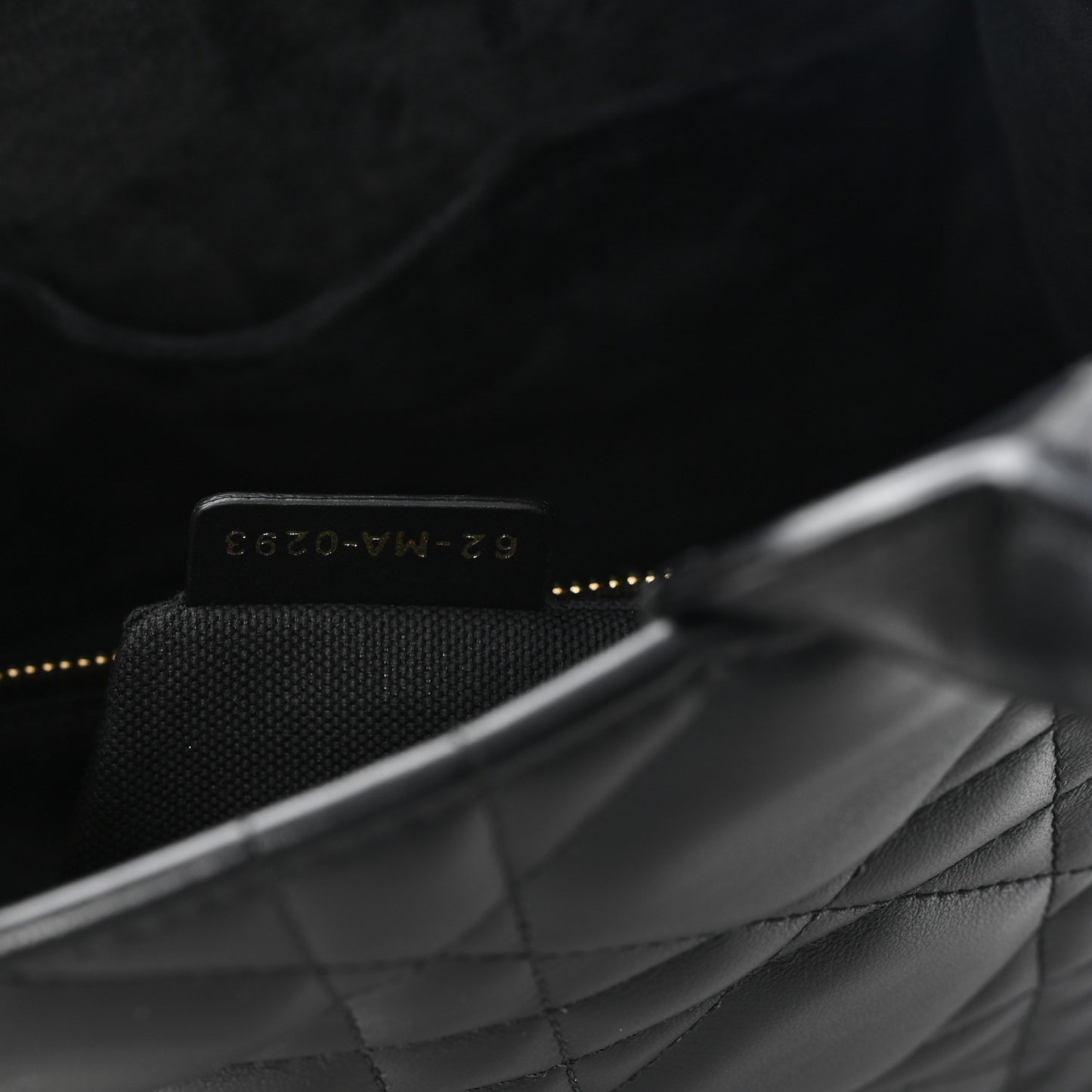 Calfskin Macro Cannage Medium Book Tote Black