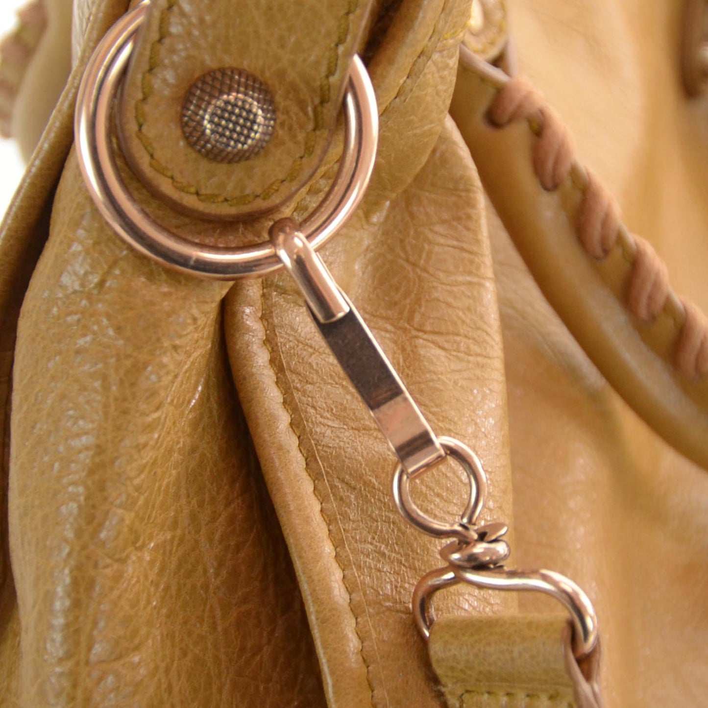 Agneau Giant 12 Rose Gold Hardware City Cumin