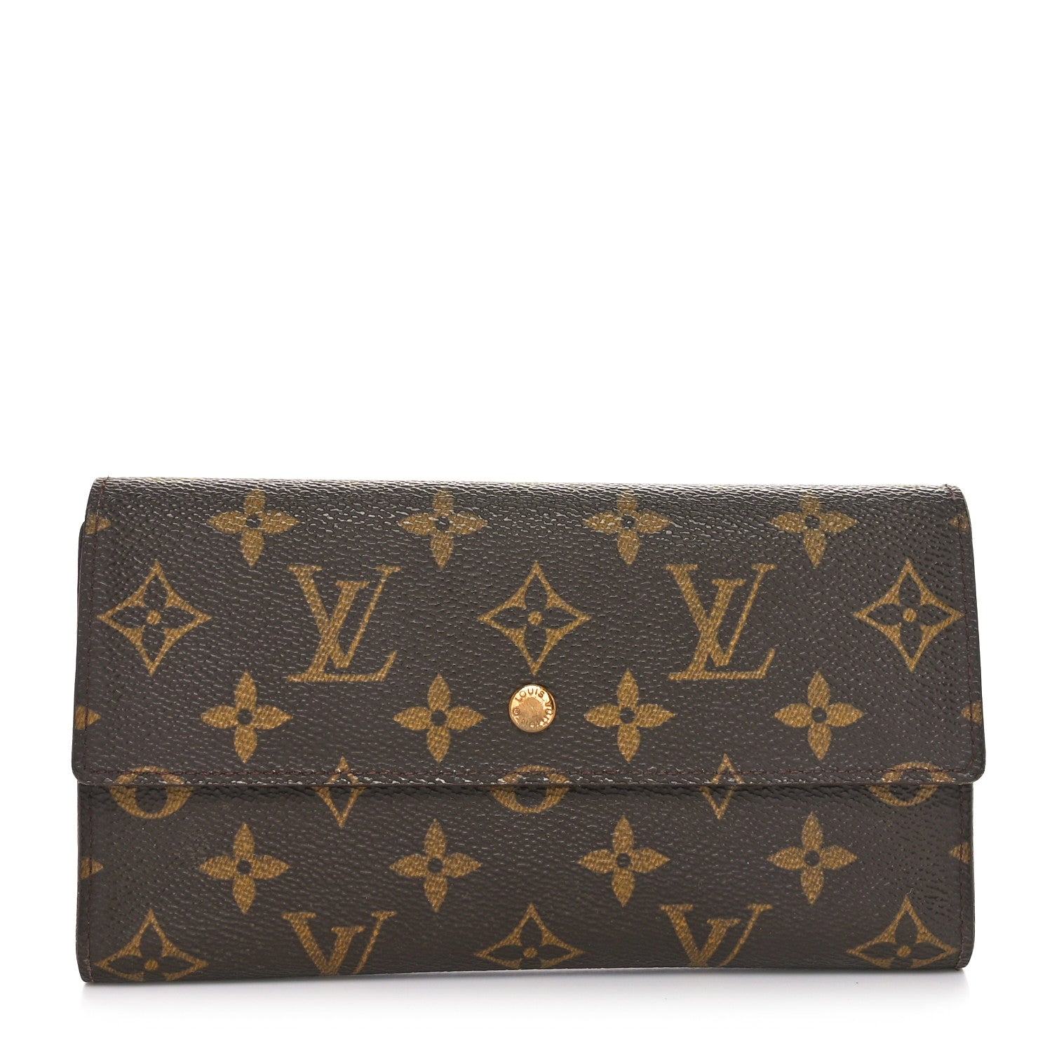 Louis Vuitton Monogram Porte Tresor International Wallet 1 of 12