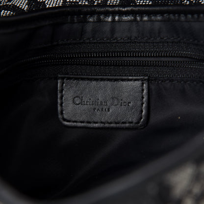 Christian Dior Monogram Saddle Bag Black 12 of 14