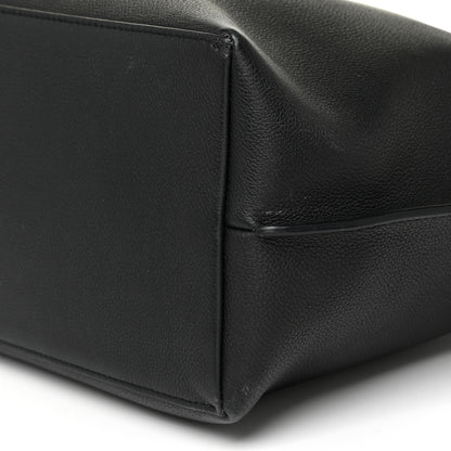 Louis Vuitton Calfskin Lockme Go Tote Black 9 of 20