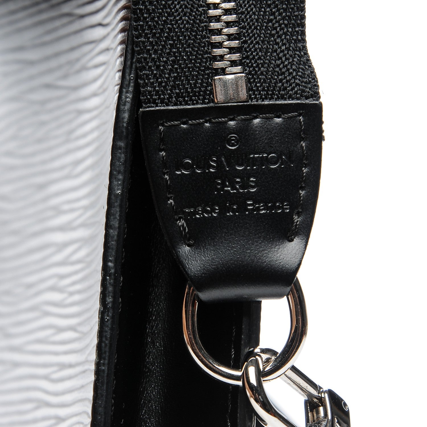 Louis Vuitton Epi Pochette Accessories 24 Black 5 of 6