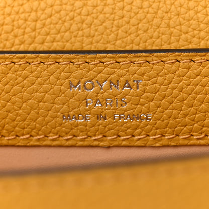 Moynat Taurillon Blush Rejane BB Saffron Yellow 6 of 11