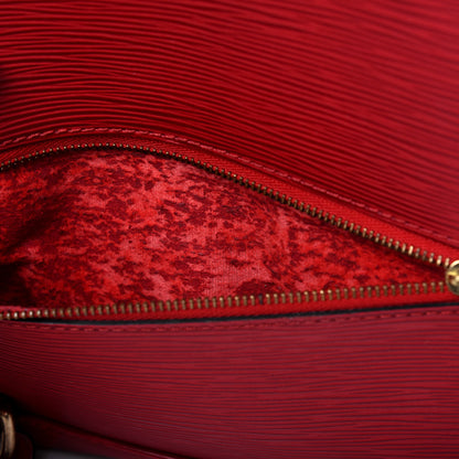 Louis Vuitton Epi Mabillon Backpack Castillan Red 8 of 23