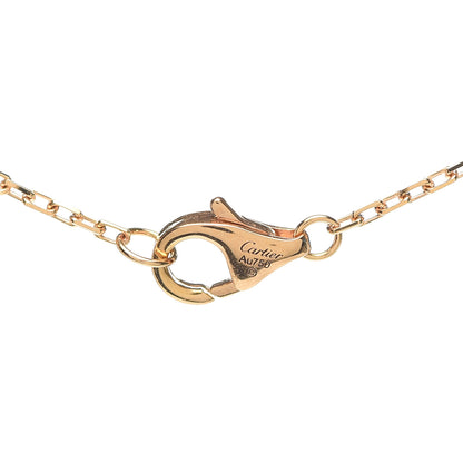 Cartier 18K Pink White Yellow Gold Pink Sapphire Trinity De Cartier Pendant Necklace 5 of 6