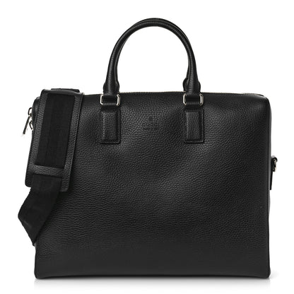 Gucci Pebbled Calfskin Briefcase Black 1 of 8