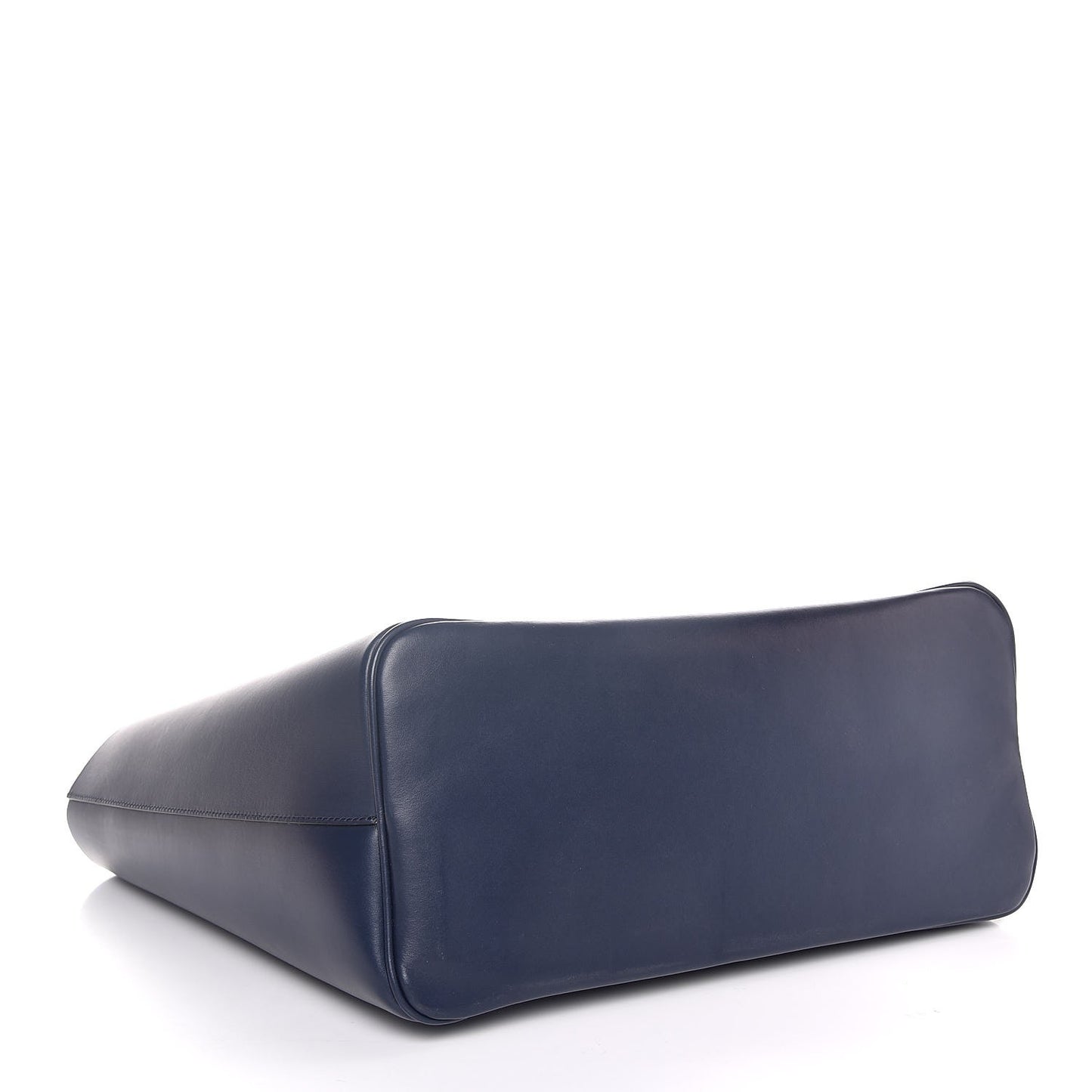 Calfskin Large Antigona Tote Night Blue Silver