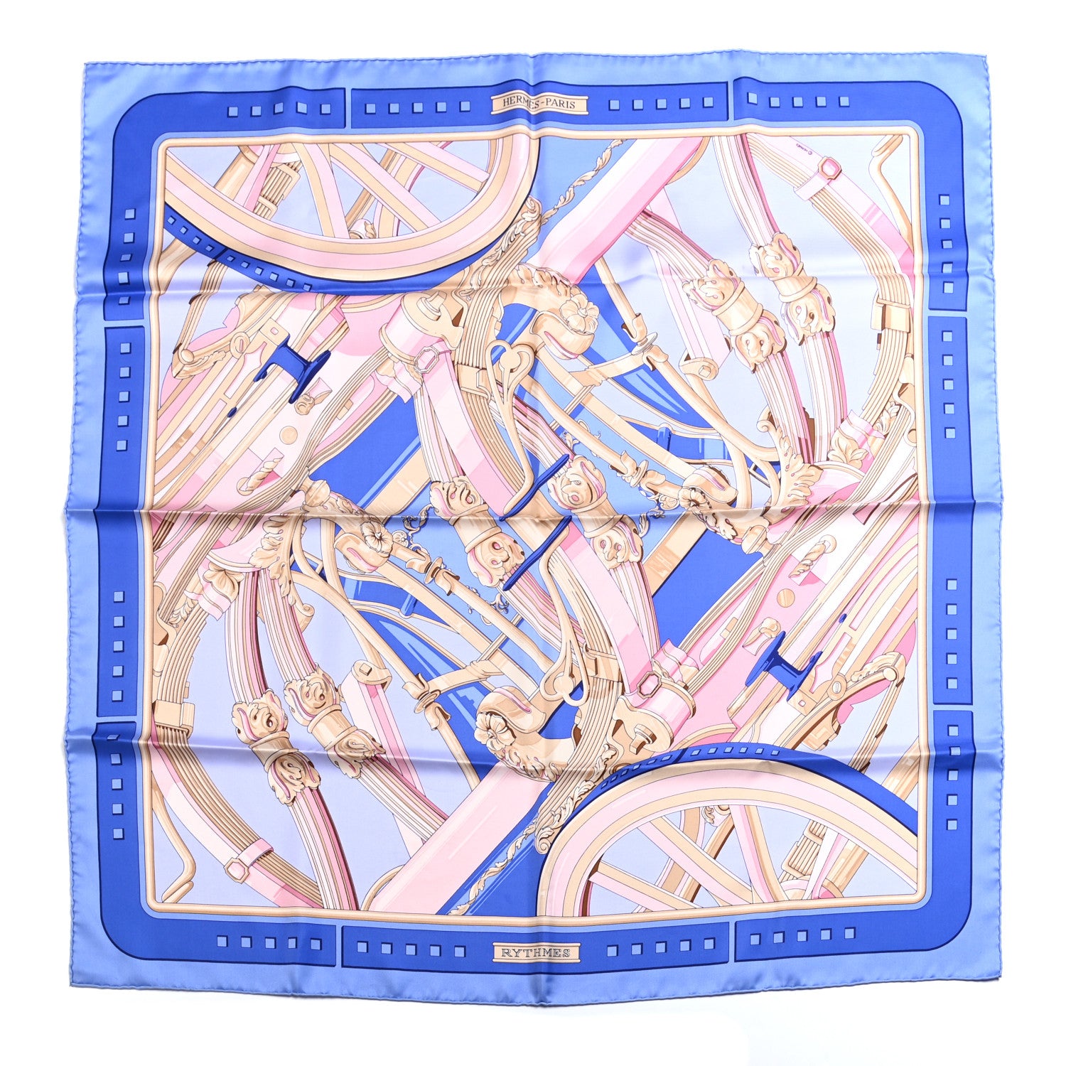 Hermes Silk Rythmes Scarf 90 1 of 5