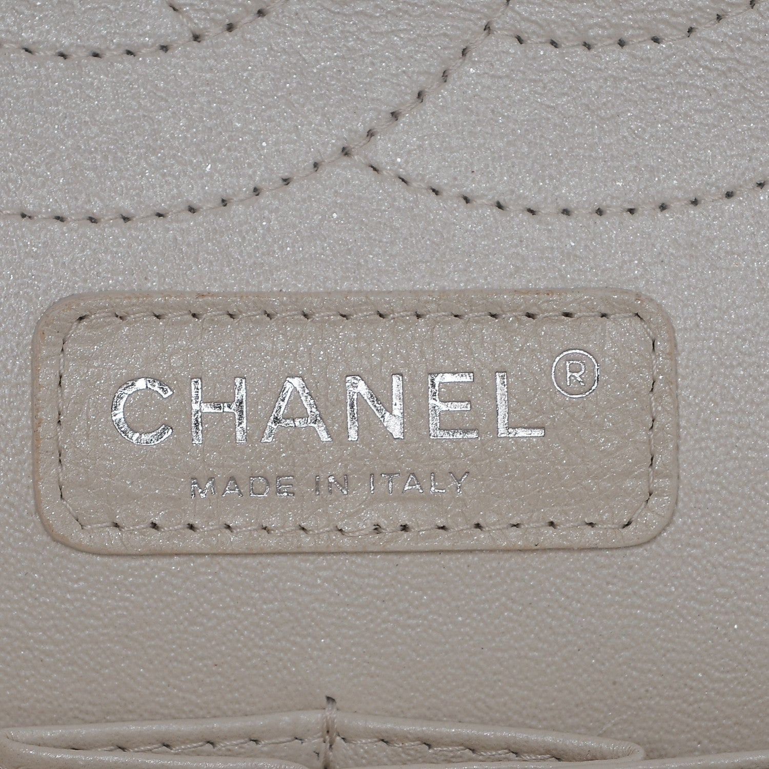 Chanel Pearly Caviar Quilted Jumbo Double Flap Dark White 6 of 7