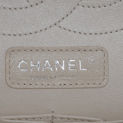 Chanel Pearly Caviar Quilted Jumbo Double Flap Dark White 6 of 7