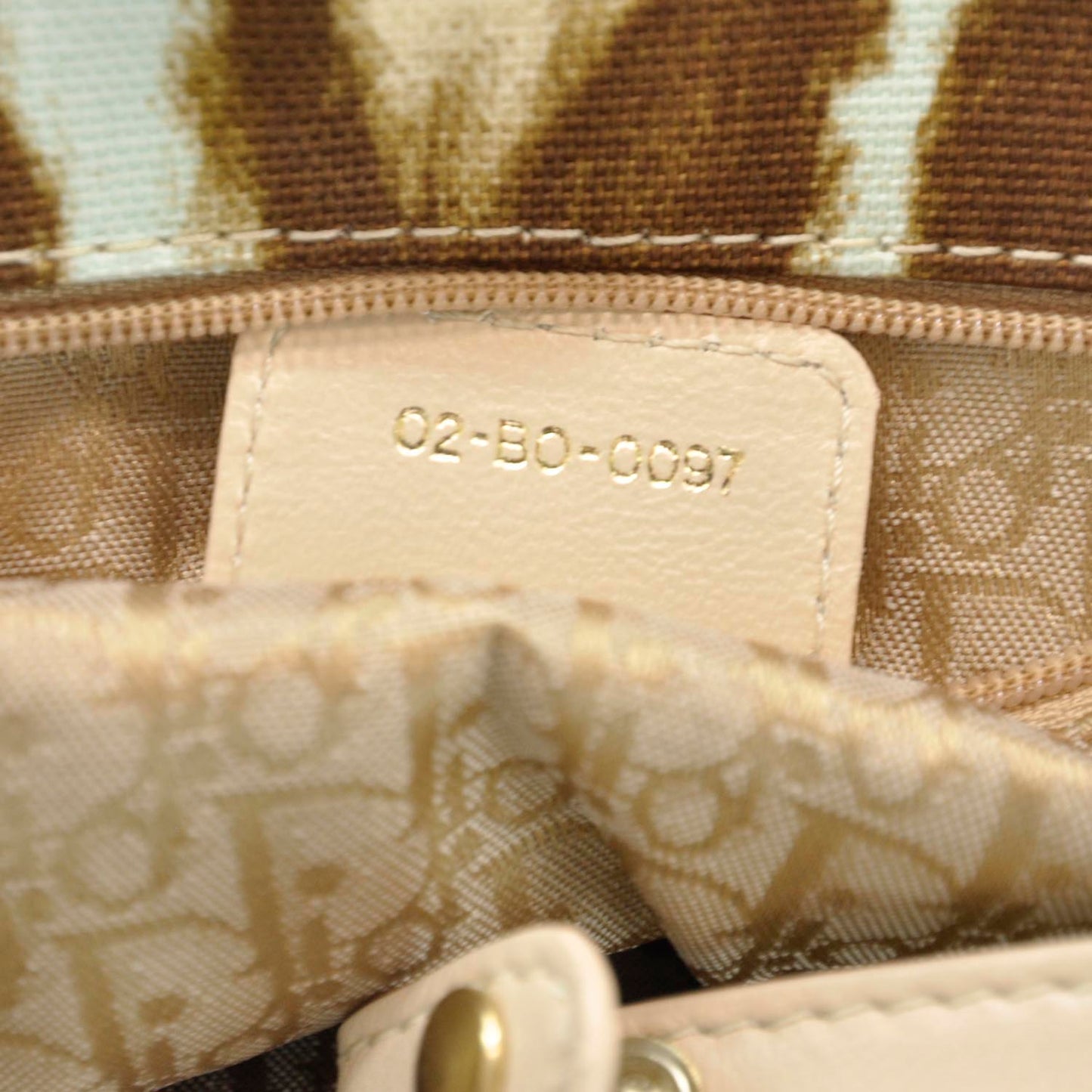 Canvas Leopard Print St Tropez Bag