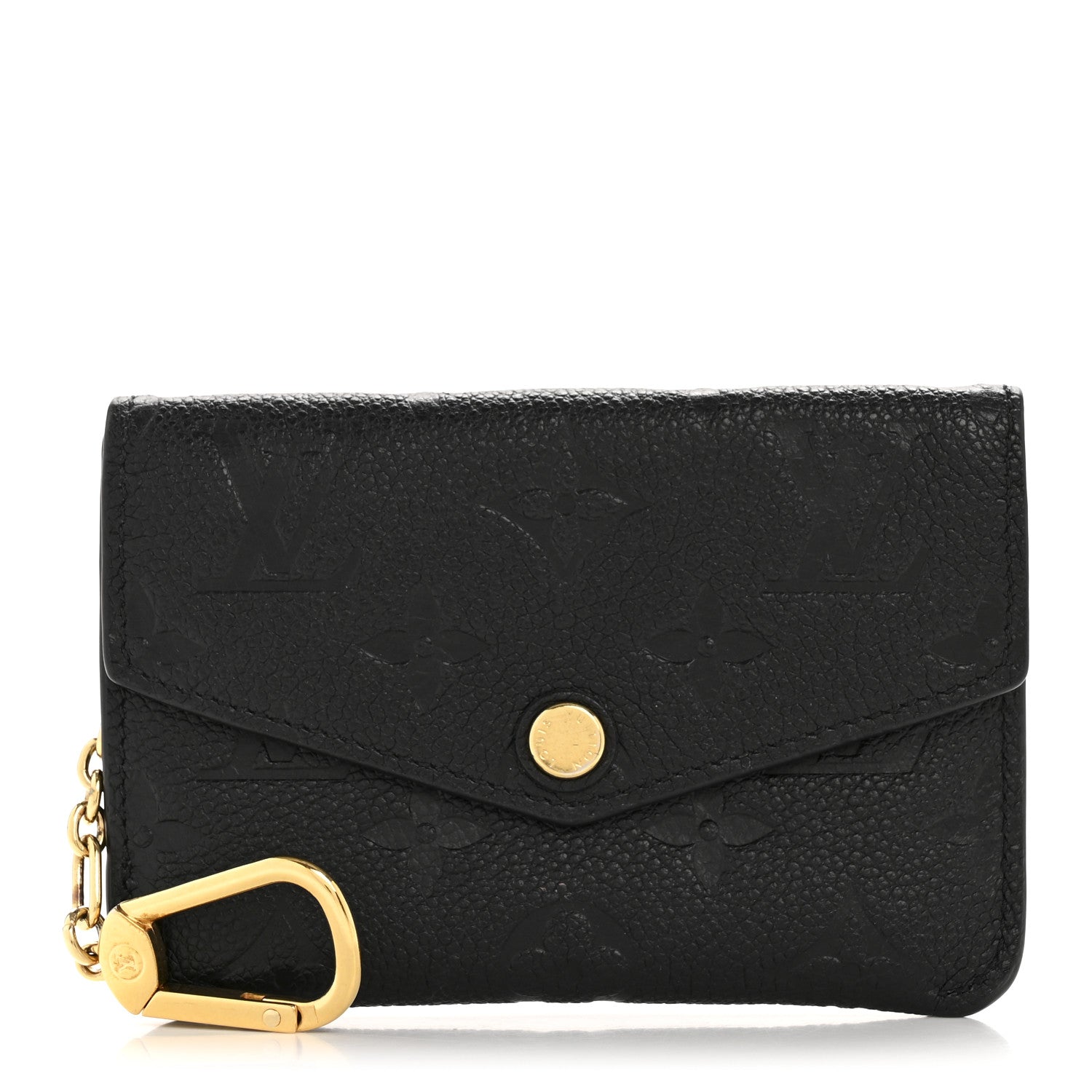 Louis Vuitton Empreinte Key Pouch Black 1 of 8