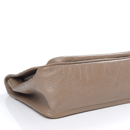 Saint Laurent Crinkled Calfskin Matelasse Monogram Medium Niki Chain Satchel Light Taupe 5 of 9