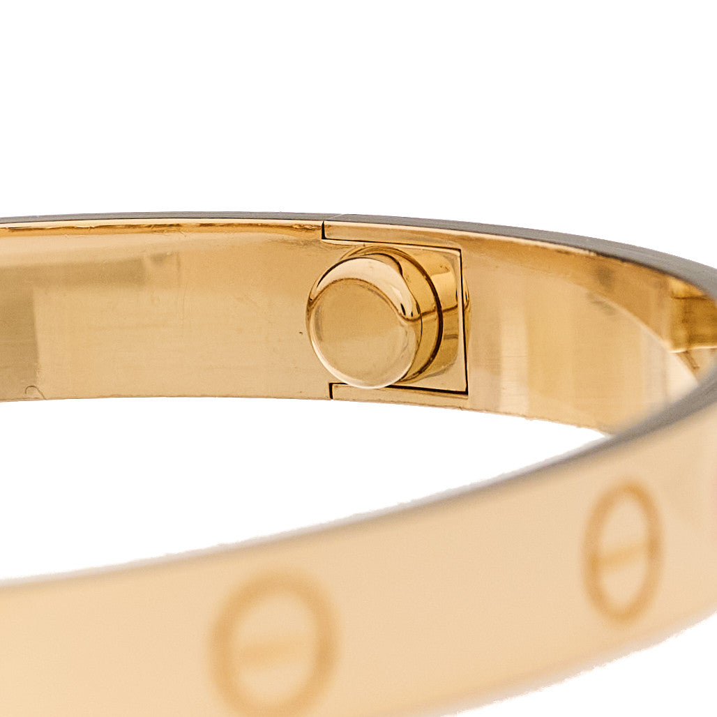 Cartier 18K Yellow Gold LOVE Bracelet 18 5 of 9