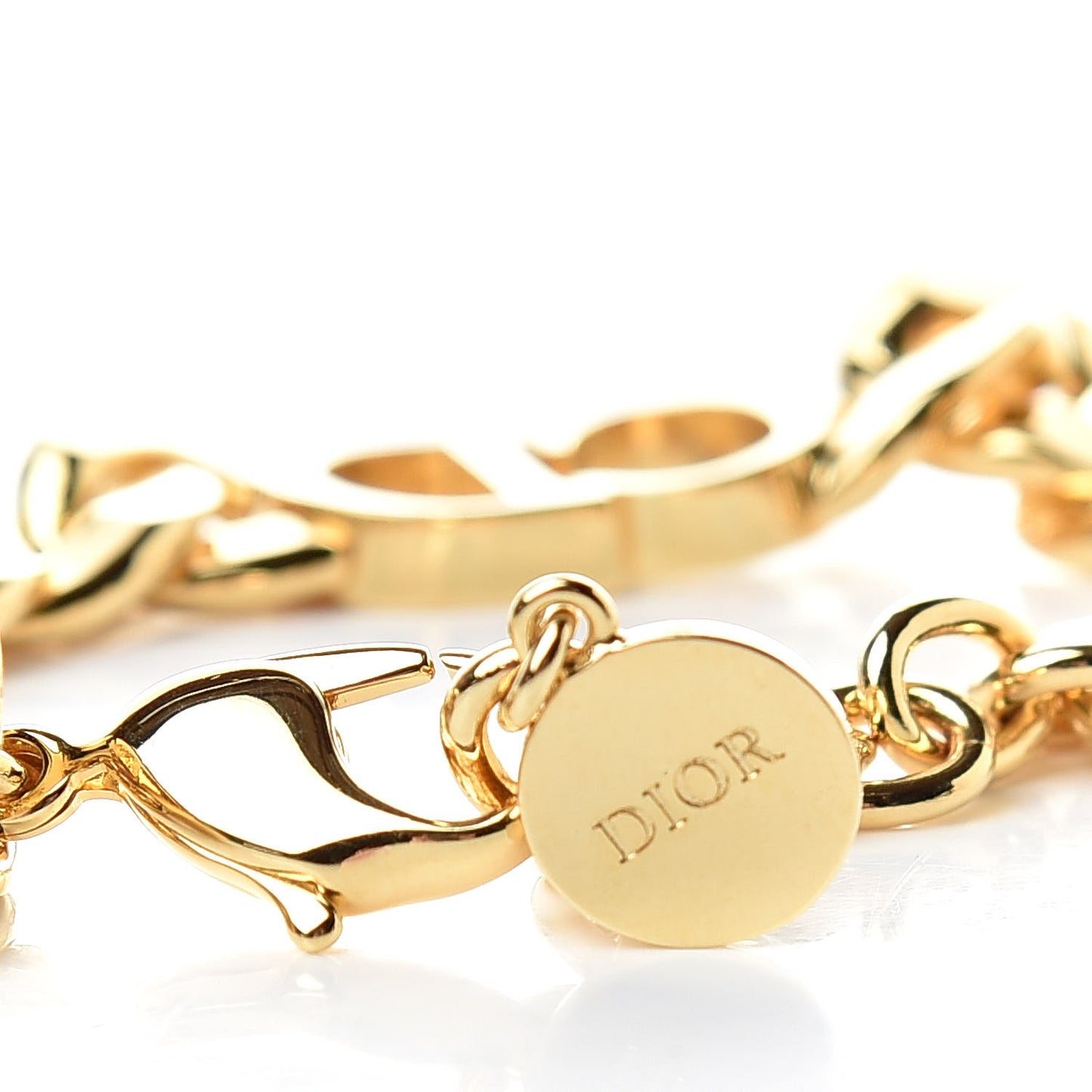 Metal Danseuse Etoile Chain Bracelet Gold