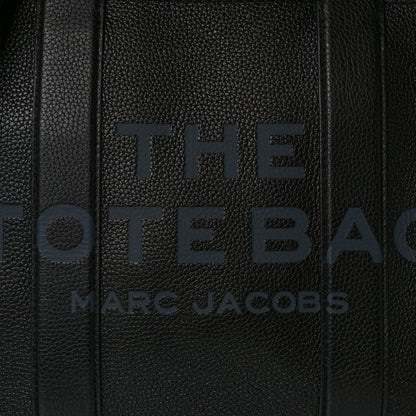 Marc Jacobs Grained Calfskin Medium The Tote Bag Black 8 of 15