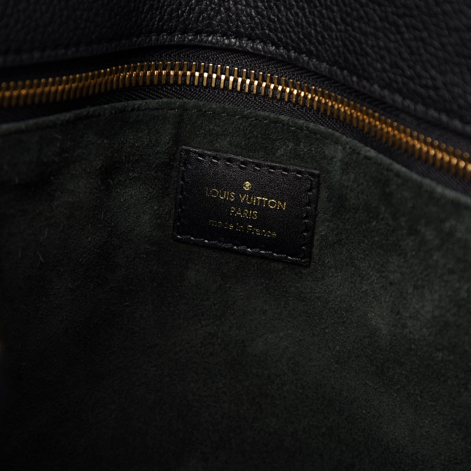 Louis Vuitton Veau Cachemire Tote W PM Black 8 of 9