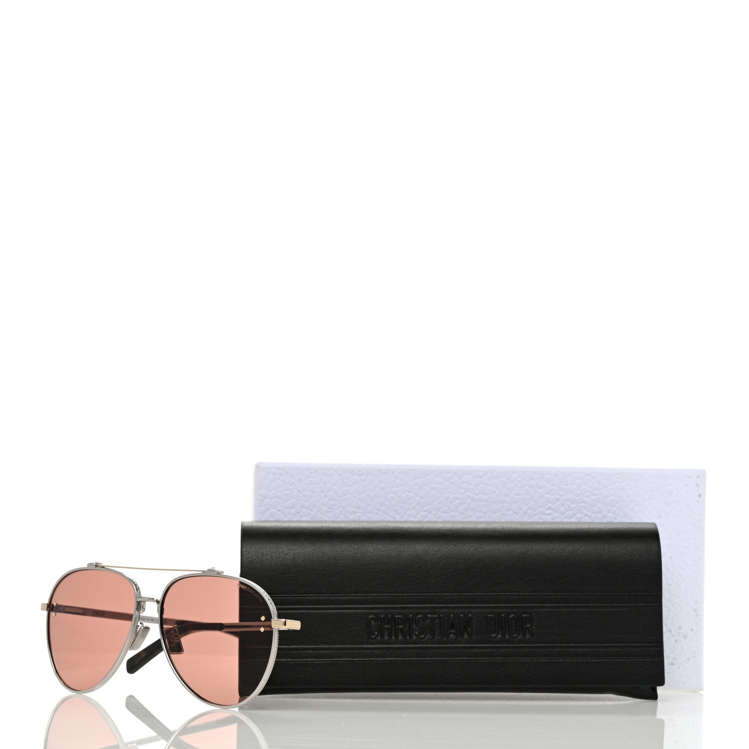 Christian Dior Metal CD Diamond A1U Sunglasses Smoke 8 of 8