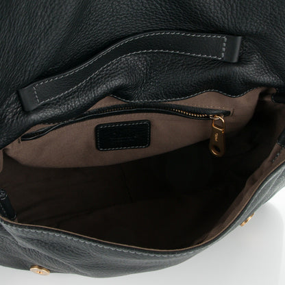 Chloe Calfskin Medium Marcie Top Handle Bag Black 5 of 6
