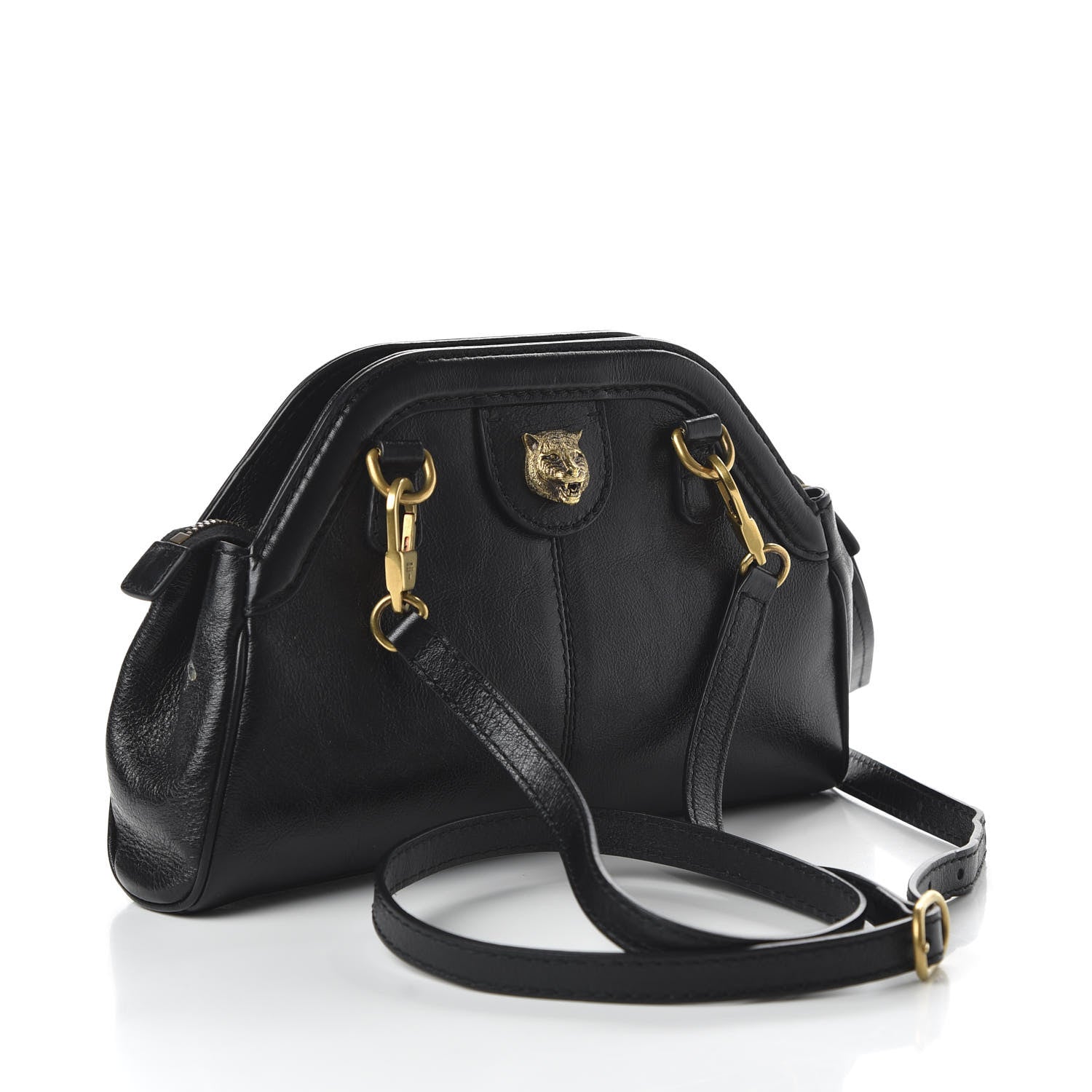 Gucci Calfskin Small Re(Belle) Crossbody Bag Black 3 of 11