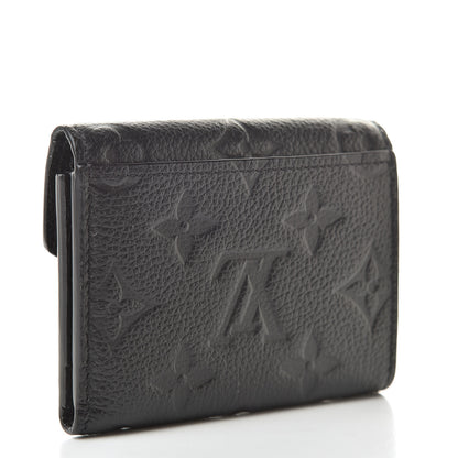 Louis Vuitton Empreinte Zoe Wallet Black 3 of 7