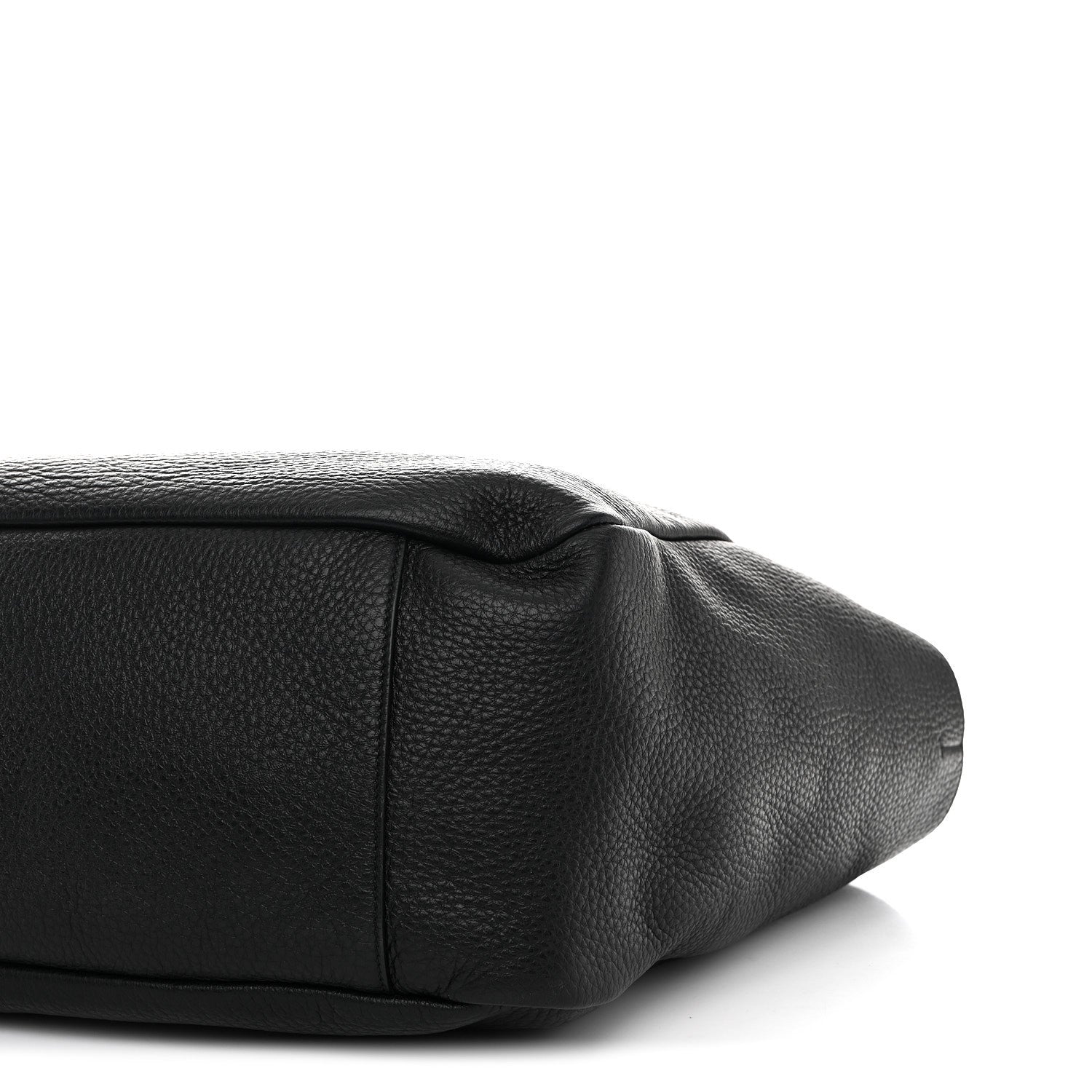Saint Laurent Grained Deerskin Bea Tote Black 10 of 11