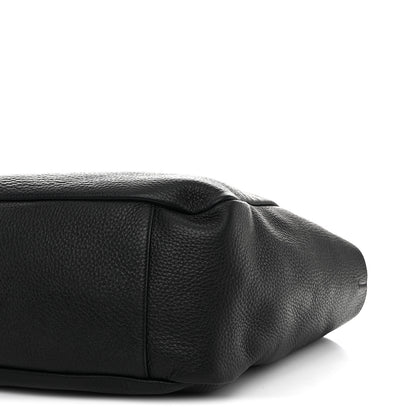 Saint Laurent Grained Deerskin Bea Tote Black 10 of 11