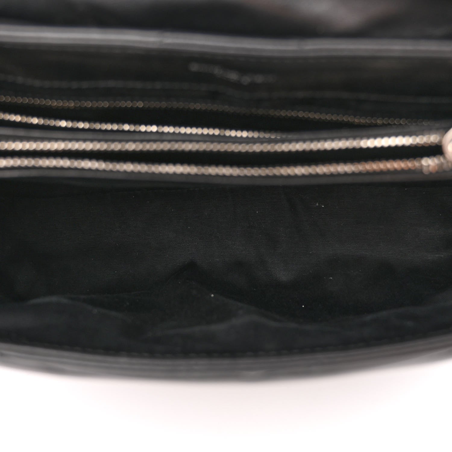 Saint Laurent Calfskin Y Quilted Monogram Medium Loulou Chain Satchel Black 5 of 13