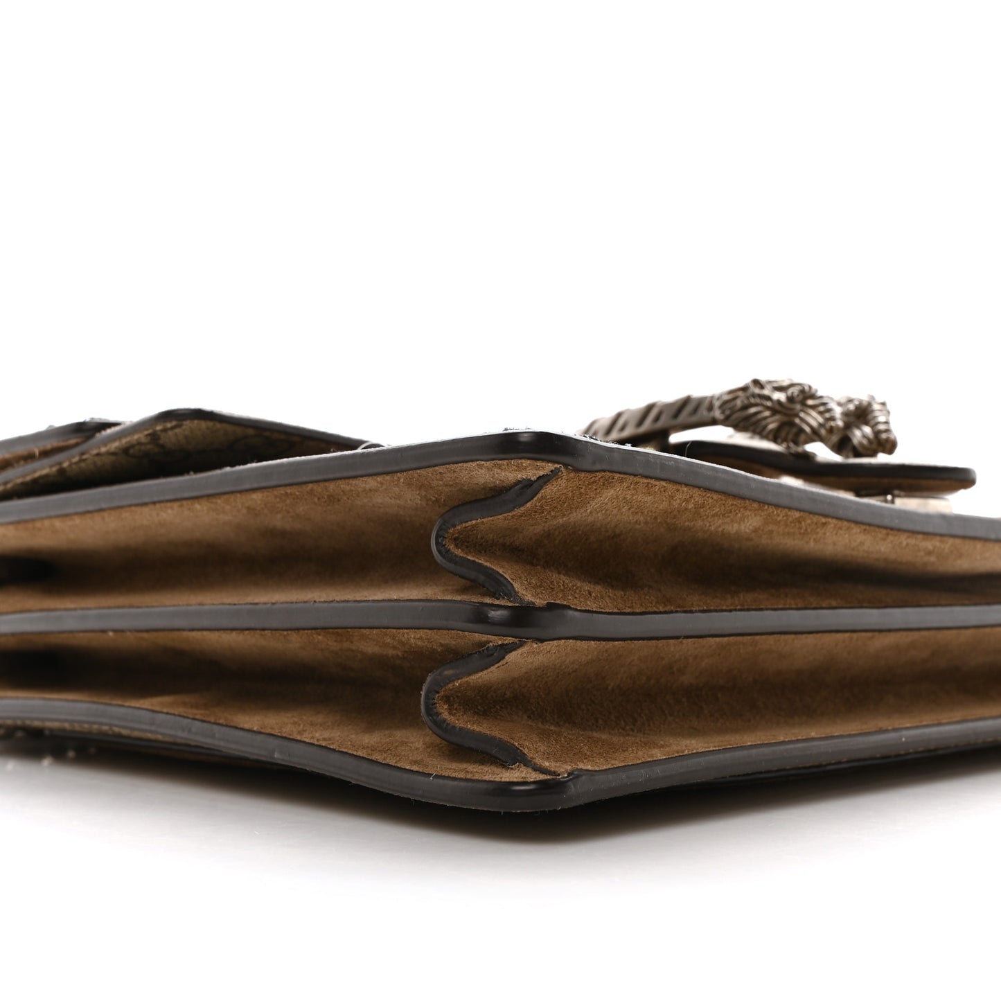 GG Supreme Monogram Embroidered Medium Dionysus Shoulder Bag Taupe