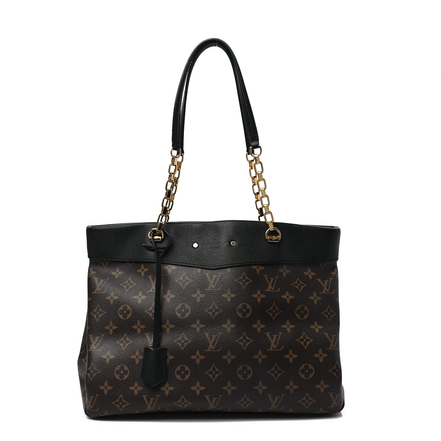 Louis Vuitton Monogram Pallas Shopper Black 1 of 8