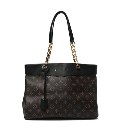 Louis Vuitton Monogram Pallas Shopper Black 1 of 8