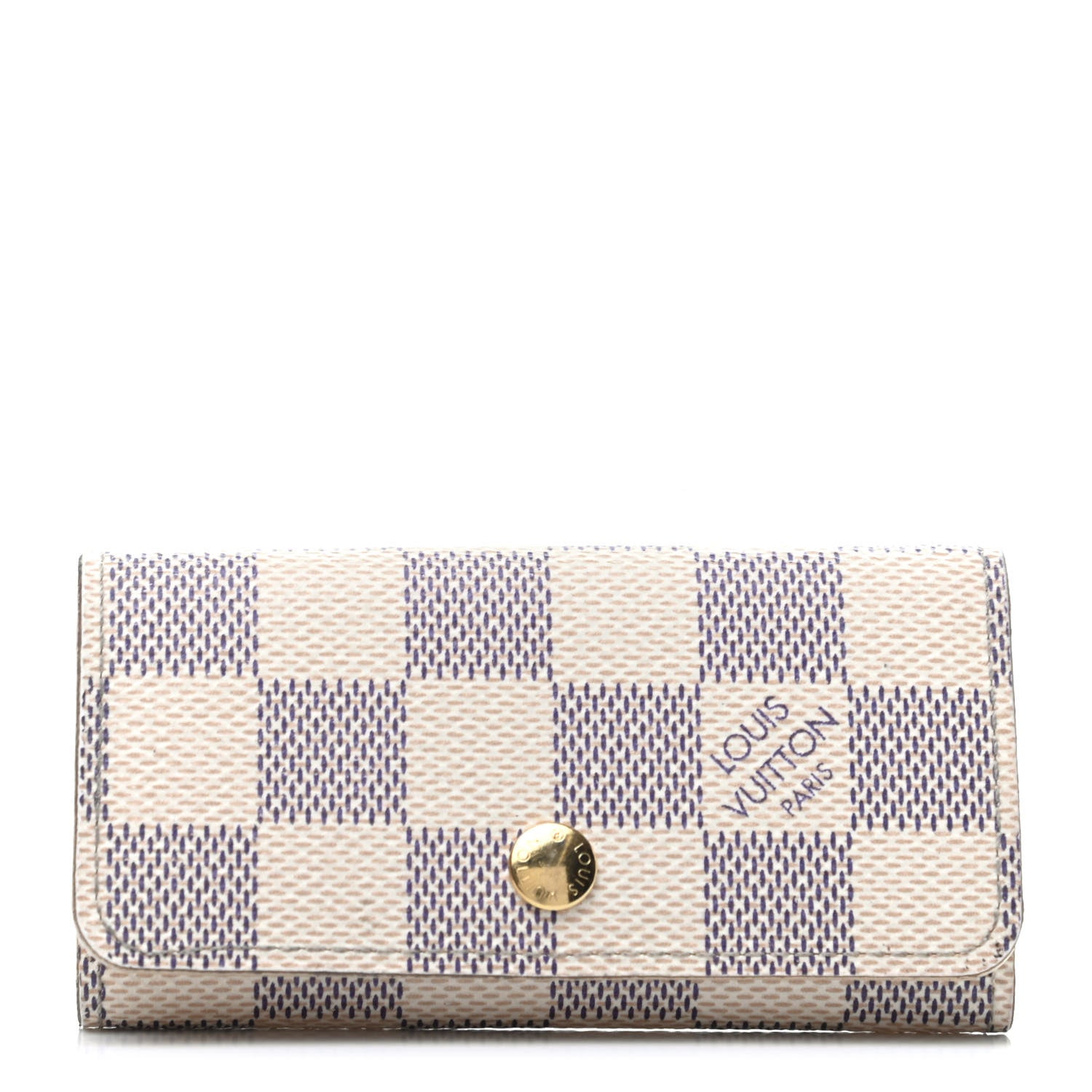 Louis Vuitton Damier Azur Multicles 4 Key Holder 1 of 8