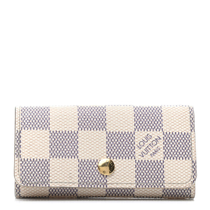 Louis Vuitton Damier Azur Multicles 4 Key Holder 1 of 8