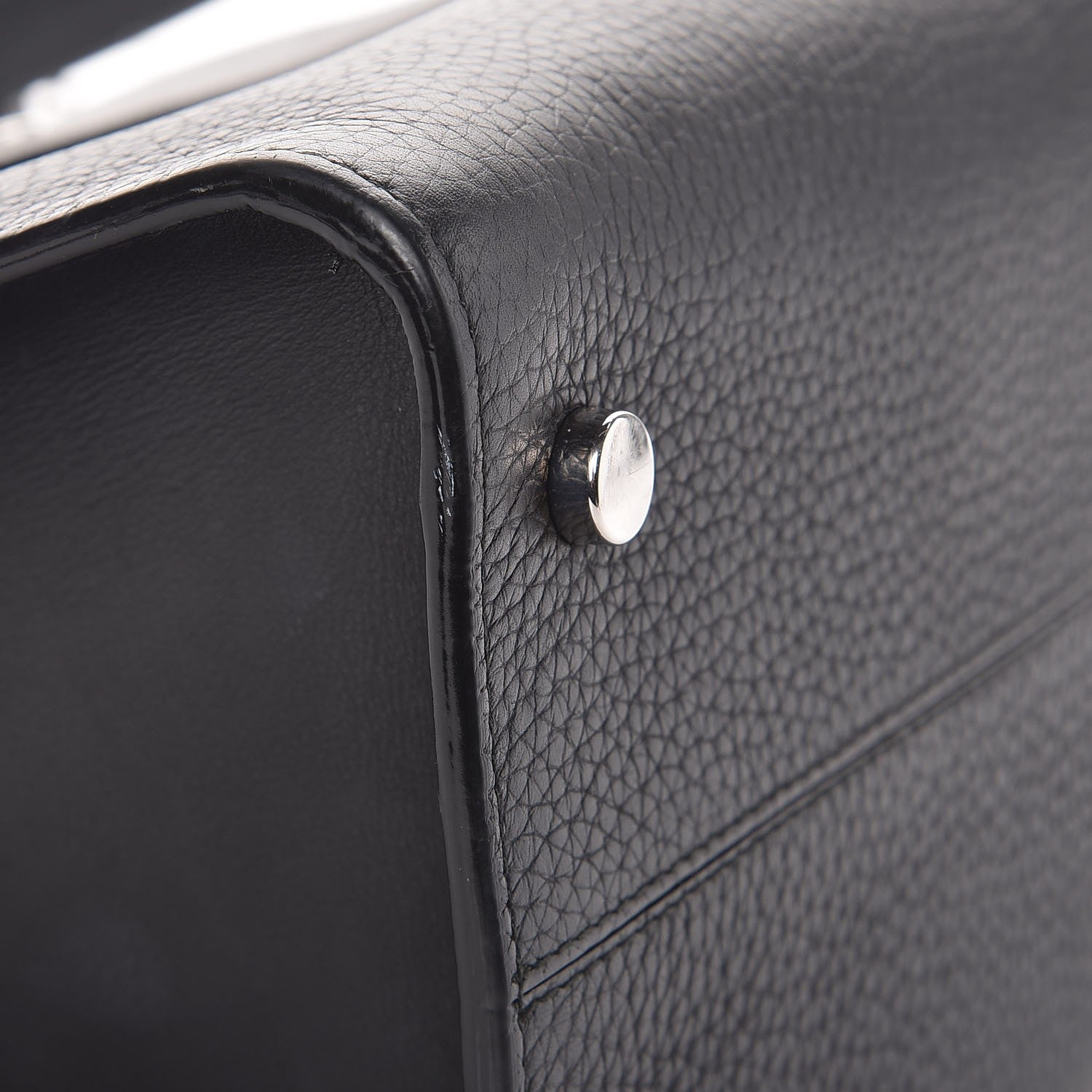 Christian Dior Grained Calfskin Medium Diorever Flap Black 8 of 11