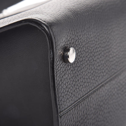 Christian Dior Grained Calfskin Medium Diorever Flap Black 8 of 11