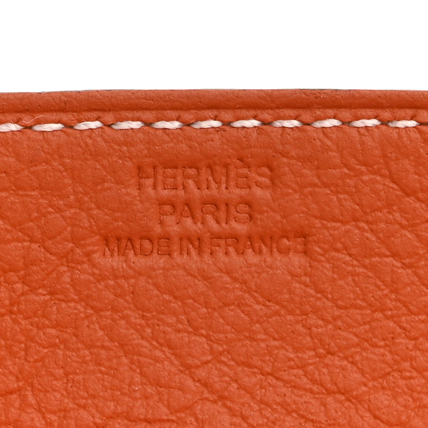 Taurillon Mini Mises et Relances Evelyne Change Tray Gold Orange