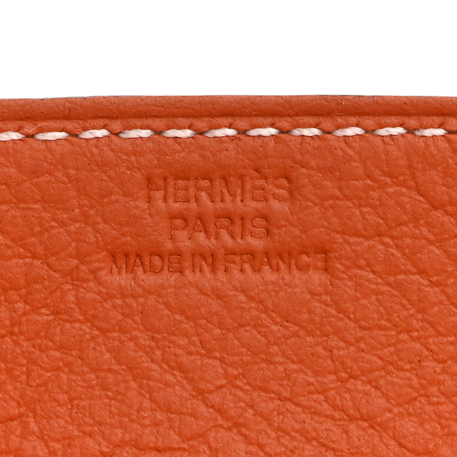 Hermes Taurillon Mini Mises et Relances Evelyne Change Tray Gold Orange 6 of 8