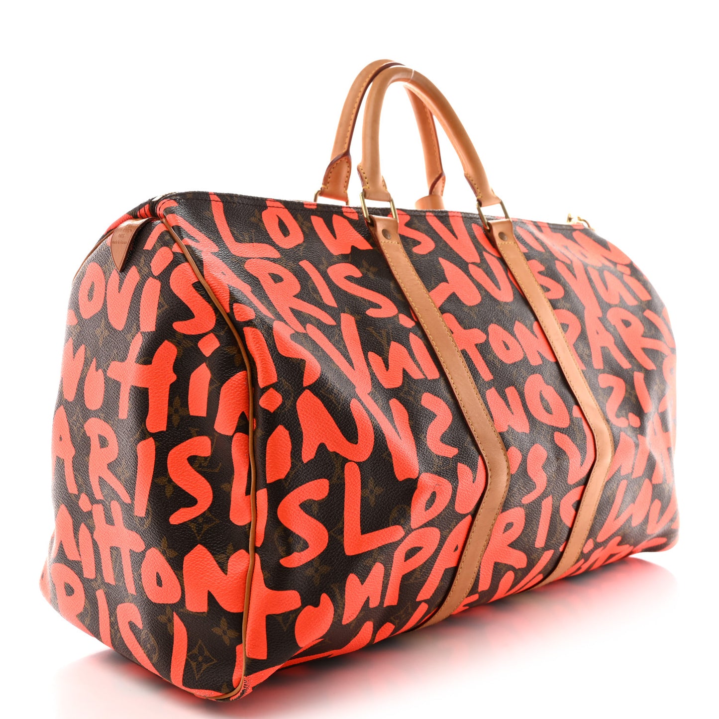 Monogram Graffiti Keepall 50 Orange