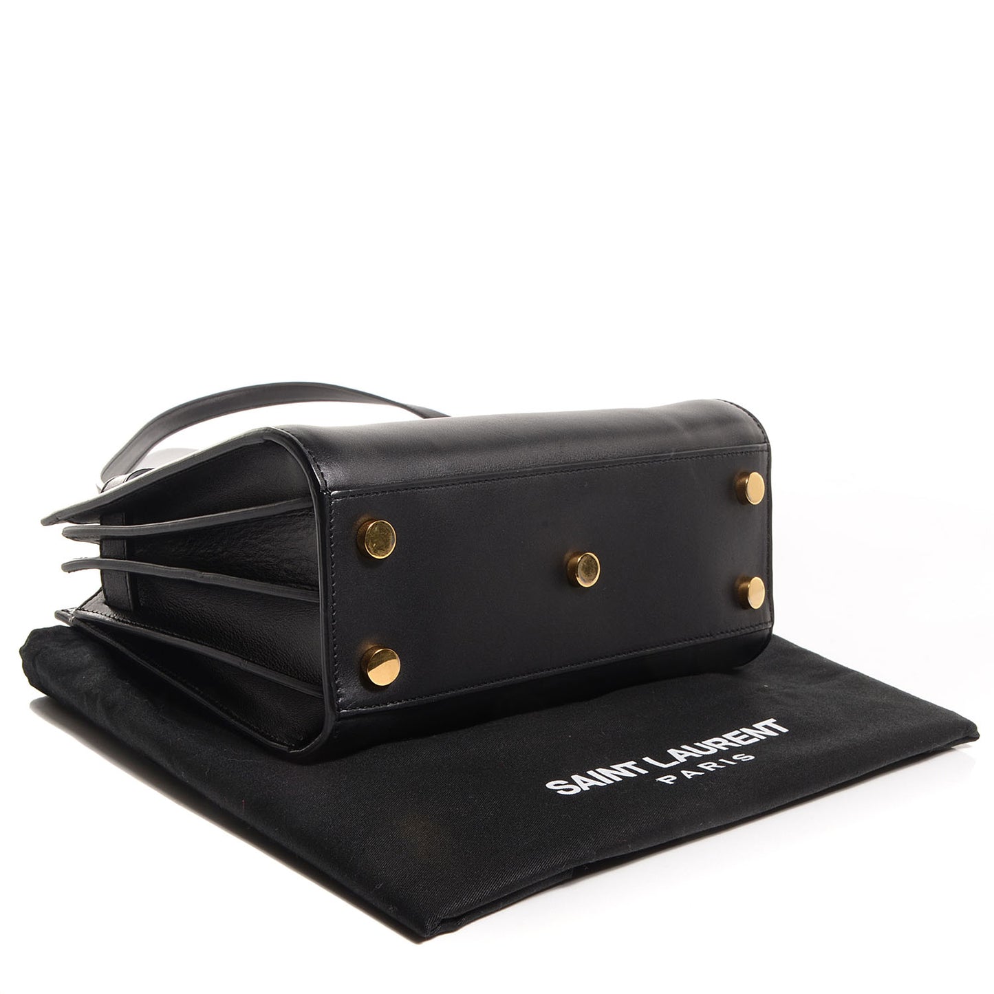 Calfskin Nano Sac De Jour Black