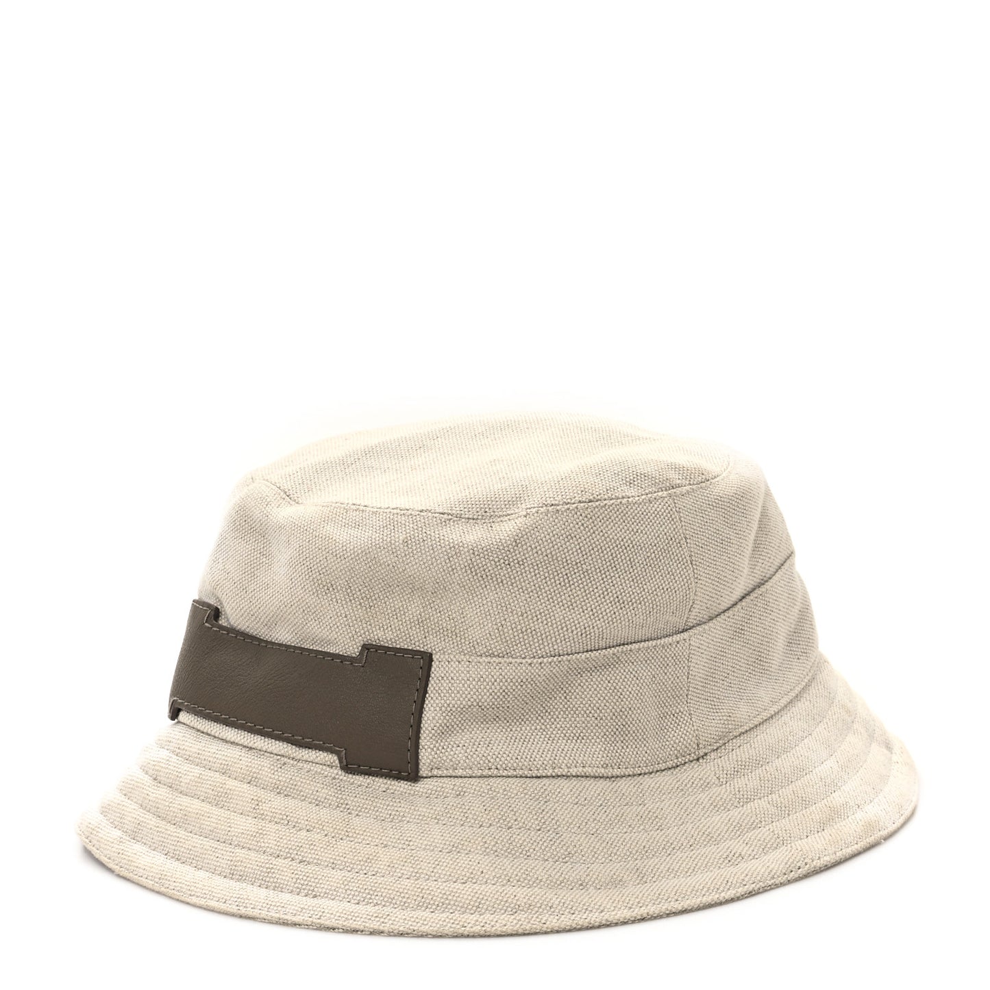 Cotton Linen Bucket Hat 59 Beige