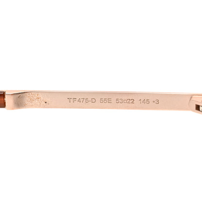 Tom Ford Acetate Sunglasses TF475 Dark Havana 6 of 6