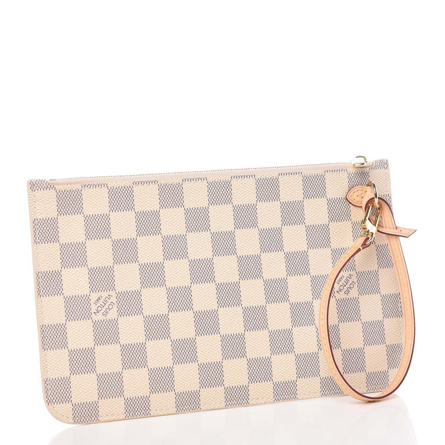 Louis Vuitton Damier Azur Neverfull MM GM Pochette 3 of 8