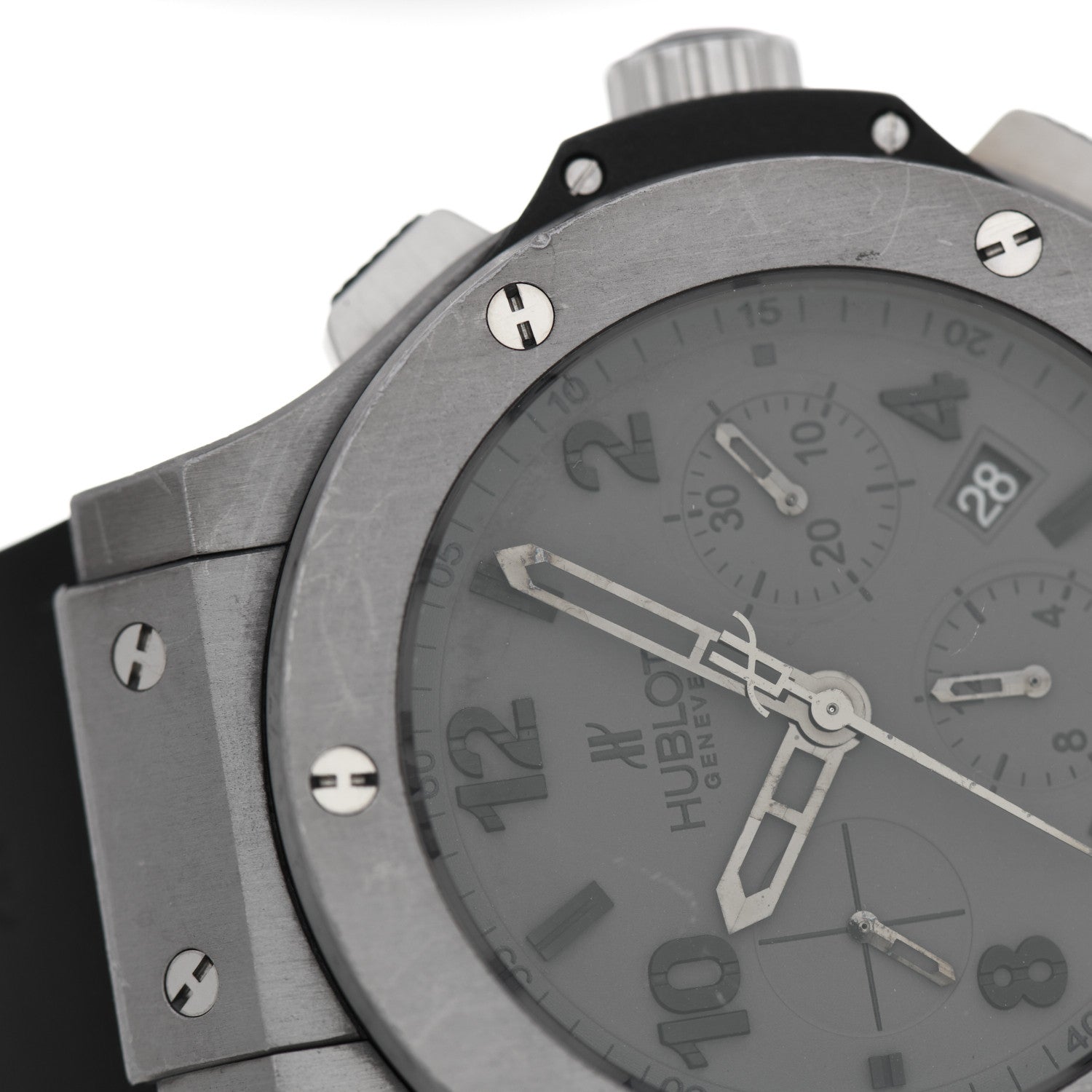 Hublot Tantalum Rubber 44mm Big Bang Automatic Watch Black 301.AI.460.RX 7 of 10