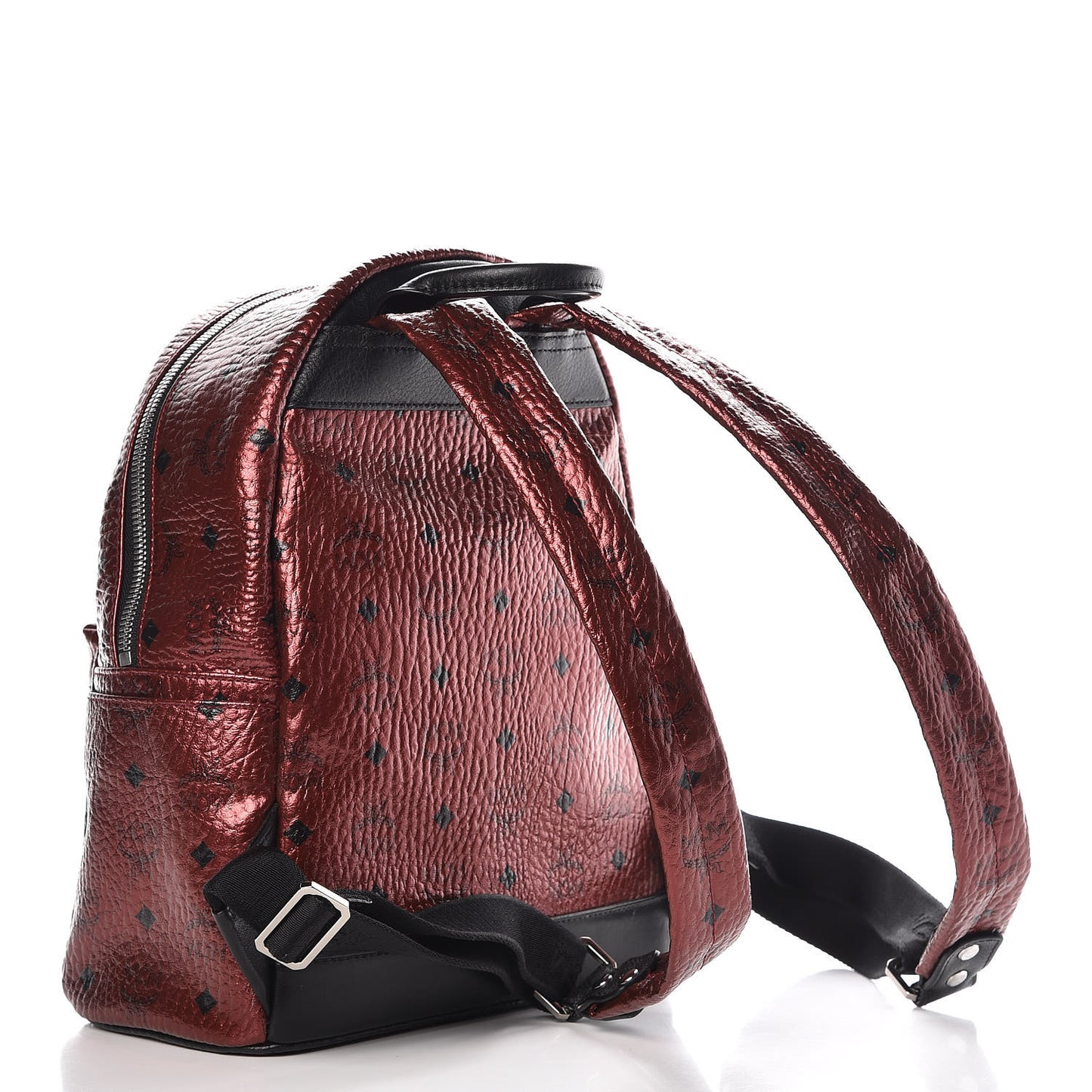Metallic Visetos Small Stark Backpack Scooter Red