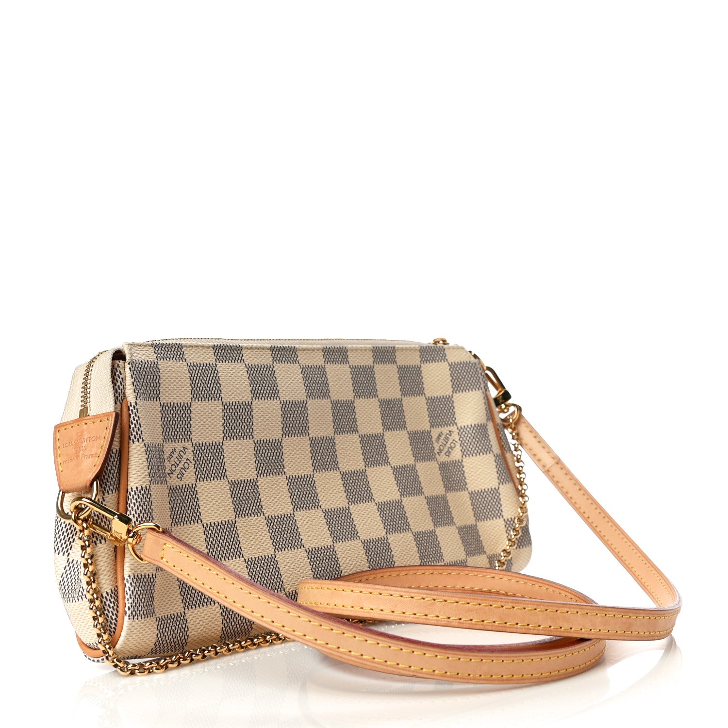 Louis Vuitton Damier Azur Eva Clutch 3 of 12