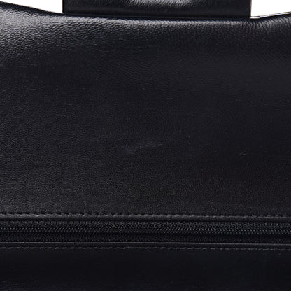 Chanel Lambskin Quilted Jumbo Double Flap Black 12 of 21