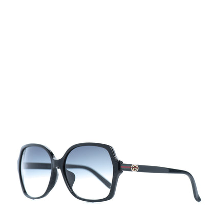 Gucci Cat Eye Sunglasses GG3595/F Black 1 of 8